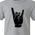 thumbnail image 4 of Inktastic Rocker Horns Youth T-Shirt, 4 of 5
