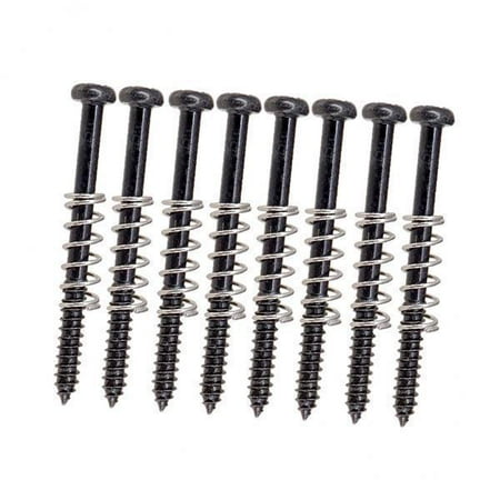 

2x 8pcs Electric Guitar Pickup Mounting Screws with Sps for Guitar Bass Musical Instrument Parts