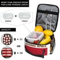 thumbnail image 4 of California Insulated Lunch Bag for Men Women Reusable Compact Cooler Tote Lunchbox, 4 of 7