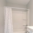 thumbnail image 4 of Design House Heavy Duty 36"-63" Adjustable Straight Tension Shower Curtain Rod, White, 4 of 11