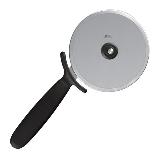 Cortador de pizza triangular de acero inoxidable de 12 cm, apto para lavavajillas