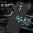 thumbnail image 3 of Galaxy A14 5G Case for Samsung Galaxy A14 5G Case  Grade Shockproof Built-in Ring Holder Kickstand Car Mount  Heavy Duty Protective Case for Galaxy A14 5G Phone Case (Black), 3 of 14