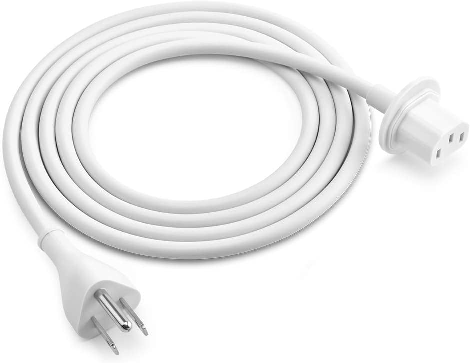 Replacement Power Adapter Extension Cord Compatible for iMac 20" 21.5' 24" 27" Power Supply Cord
