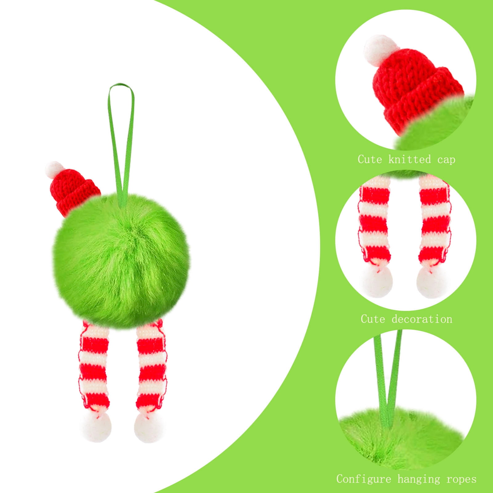 YZEGDCH Christmas Ball Ornaments for Tree, Christmas Shatterproof Hanging Balls for Home Indoor Holiday Party Decor