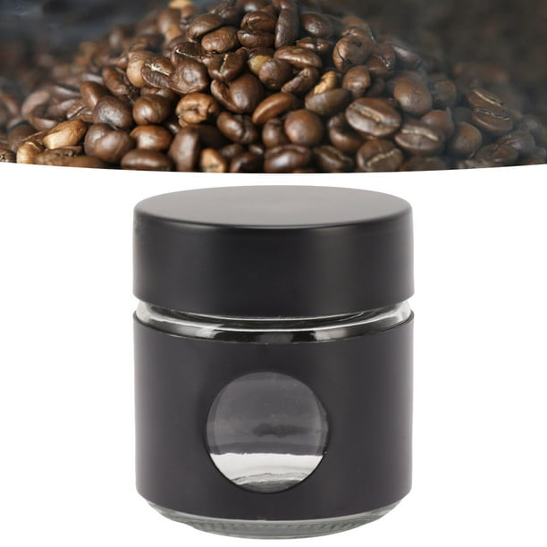 Recipiente De Café De Vidrio De Acero Inoxidable Recipiente De Almacenamiento De Alimentos De Cocina Hermética Para Cocina Y