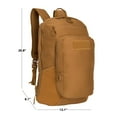 thumbnail image 6 of SOG Pro 28 L Backpack, Brown, Adult, Teen, Everyday, Polyester, 6 of 13