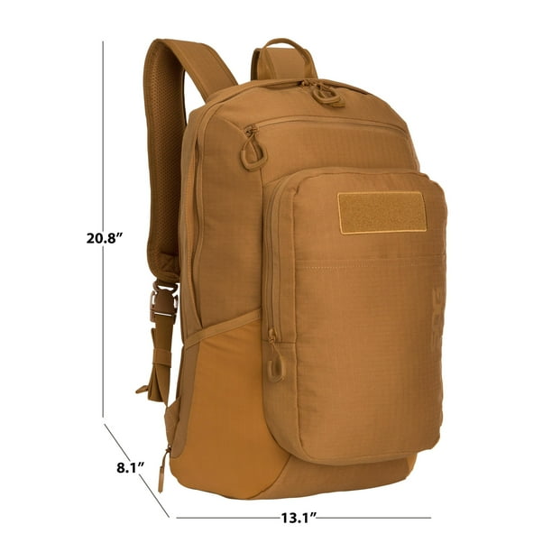 SOG Pro 28L Everyday Polyester Backpack, Brown, Suitable for