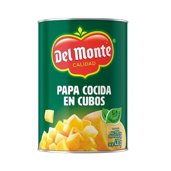 Papa Del Monte cocida en cubos 430 g
