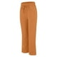 thumbnail image 5 of Pantalones anchos de lino de cintura alta para mujer - Pantalones ligeros e informales para la playa en verano, cintura ajustable, 5 of 5
