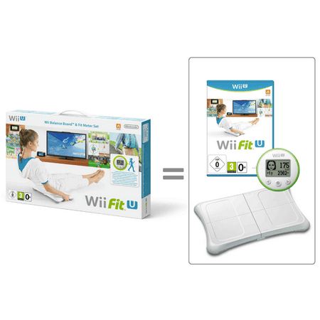 Wii Fit U + Fit Meter + Wii Balance Board