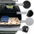 thumbnail image 6 of Jeiento Leopard Bow Tiny Pumpkin Car Trunk Mat All Weather Non Slip Cargo Liner Universal Fit Stain Resistant Vehicle Rear Mat, 6 of 6