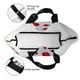 thumbnail image 4 of Balery Ladybug Bolsa Tote Estilo Estético con Cremalleras, Bolsa de Hombro, Bolsa de Compras Grande y Plegable, 4 of 8