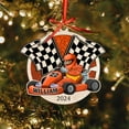thumbnail image 6 of Custom Racing Car Ornament 2025 Race Car Ornament for Christmas Tree Gift for Racing Lovers Drag Racing Ornament Racer Gifts Drag Racing Ornament Gift Xmas (HRC6) - 3374 (Red), 6 of 7
