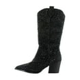 thumbnail image 2 of Betsey Johnson Randy Women's Boots Black Size 7.5 M, 2 of 8