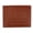 Tan, variant on CTM Leather American Flag Embossed Bifold Wallet (Men)