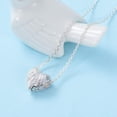 thumbnail image 3 of Love Heart Urn Pendant Pet Cremation Jewelry for Ashes Urn Necklace Lockets for Human Ashes Holder Necklace for Furry Friend Family, 3 of 6