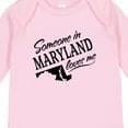 thumbnail image 4 of Inktastic Someone in Maryland Loves Me Boys or Girls Long Sleeve Baby Bodysuit, 4 of 5