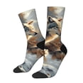 thumbnail image 1 of Balery Wolf Family Winter Wonderland Calcetas Largas con Estampado para Hombre y Mujer – Suaves y Transpirables, Talla Única (US 5-11), 1 of 6