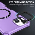 thumbnail image 4 of Feishell for iPhone 14 Case, [Compatible with MagSafe] Anti Fingerprint, Anti Scratch, Non Slip, Sleek, Shockproof, Military Grade Protection Case For iPhone 14, Purple, 4 of 10
