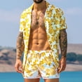 thumbnail image 2 of Men's underwear 38s Suit Mens Regular Fit Suit Mens Pinstripe Jacket Tuxedo Nightgown 3 Piece Boys Suits You 3xl Bathing for Men Coat Suits Penguin Separate Tuxedo Shawl Lapel Summer Fashion Yellow S, 2 of 8