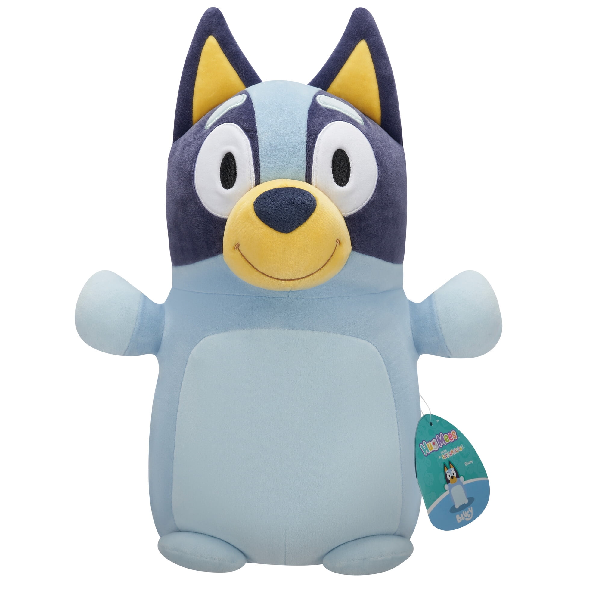 Squishmallows Original 10 inch Bluey HugMees - Childs Ultra Soft Official Jazwares Plush
