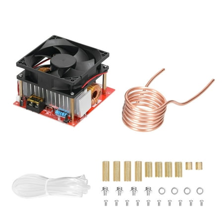 

1000W ZVS Induction Heating Board Module Low Voltage Coil Flyback Driver with Copper Tube for DIY Small Parts Hardening Annealing