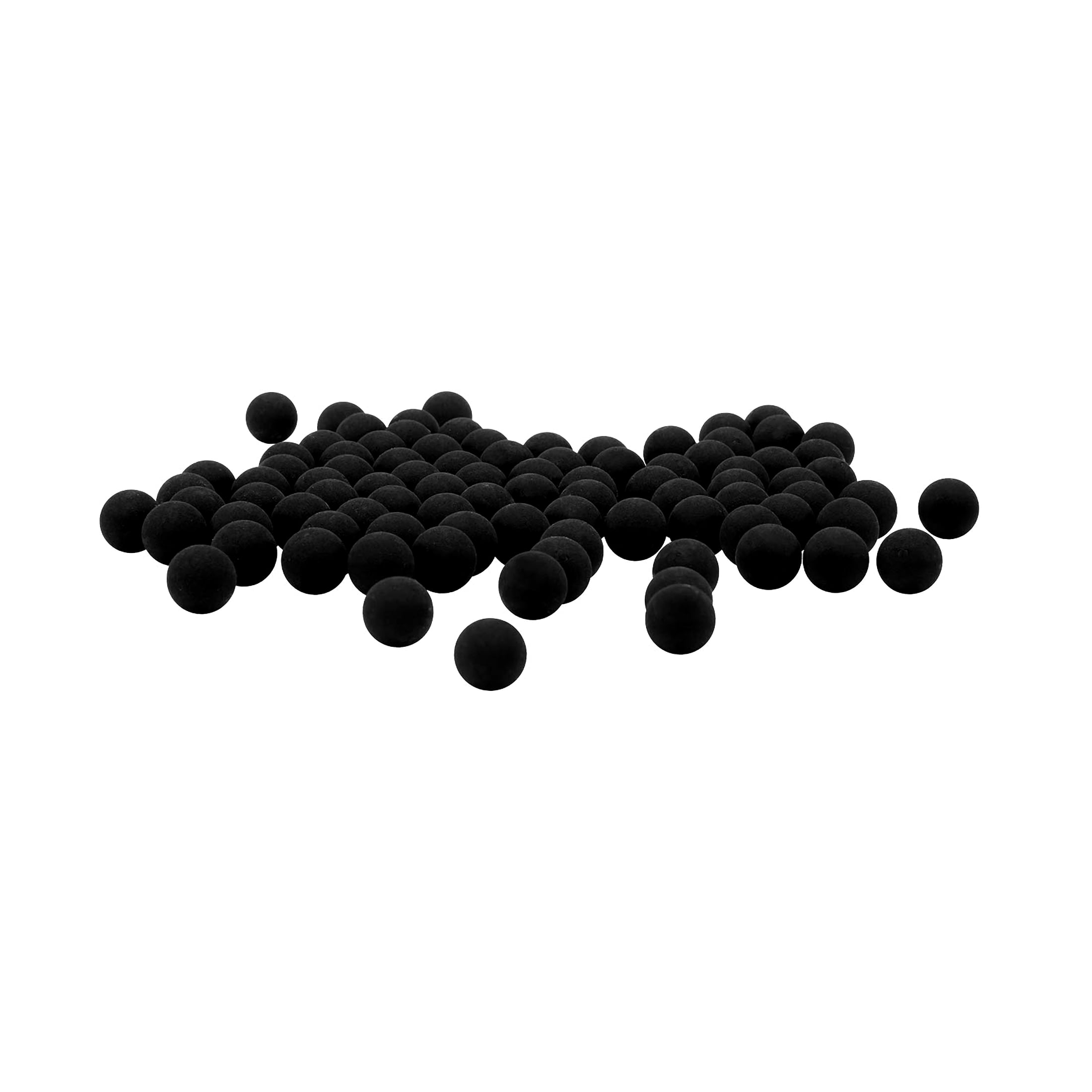 Umarex T4E Premium Rubber Ball Ammo for Paintball Guns, Black.50 Caliber, 250 Count
