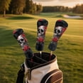 thumbnail image 2 of Uorisanigo Golf Club Head Covers for Driver, Fairway Woods and Hybrids, Premium PU Leather Golf Headcovers, Waterproof & Durable Headcovers Set Fit Most Clubs, 2 of 7