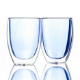 thumbnail image 1 of Double Wall Glass Cup Set of 2 (350mL), 1 of 3