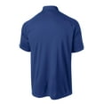thumbnail image 6 of SPORT-TEK Mens PosiCharge Micro-Mesh Colorblock Polo, XS, True Royal/White, 6 of 6