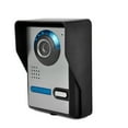 thumbnail image 2 of TFixol 7-Inch Wired Video Doorbell with Two-Way Intercom, Infrared Night Vision, and Waterproof Design for Home Security, Black, 100-240V, 1-to-2 System, 2 of 6