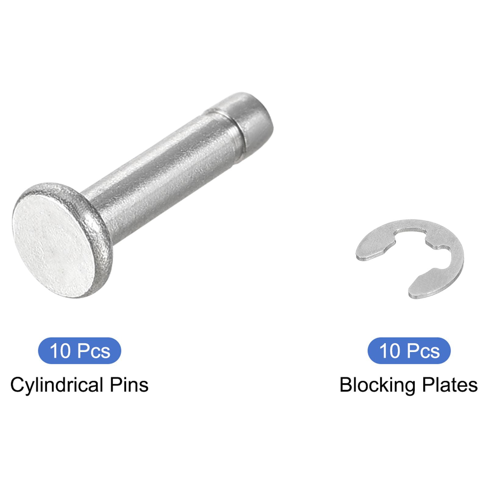 10 Sets De Goupilles D'axe M4x18mm – Acier Inoxydable 304, Marque Zaplyte