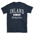 thumbnail image 1 of Inland Nebraska Classic Established Men's Cotton T-Shirt, 1 of 1