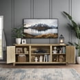 thumbnail image 3 of Vineego 58"Modern Farmhouse Barn Two-Door Tv Stand for TVs up to 65",Yellow, 3 of 8