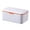 Orange -One Size, variant on Junepar Refillable Wet Wipes Dispenser - Moisture-Lock Storage Box with One-Hand Operation PP Material Wet Wipe Container with Lid for Home Kitchen Bathroom Car & Travel 7.9"×4.9"