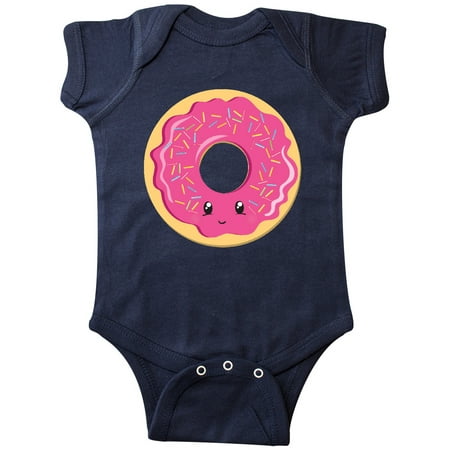 

Inktastic Hot Pink Donut Gift Baby Boy or Baby Girl Bodysuit