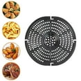 thumbnail image 6 of Fiocias Air Fryer Replacement Grill Pan, Air Fryer Accessories Convenient Aluminum Alloy 18x17.5cm, 6 of 9