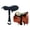 Black, variant on Horse Western Saddle Youth Neoprene Padded Seat Buddy Stirrups Black 5138TS01BK