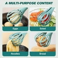 thumbnail image 3 of Egg Beater Multifunction Silicone Whisk and Food Clip for Cooking Mixing Barbecue Bread Clip Kitchen Tools 1pc, 3 of 3