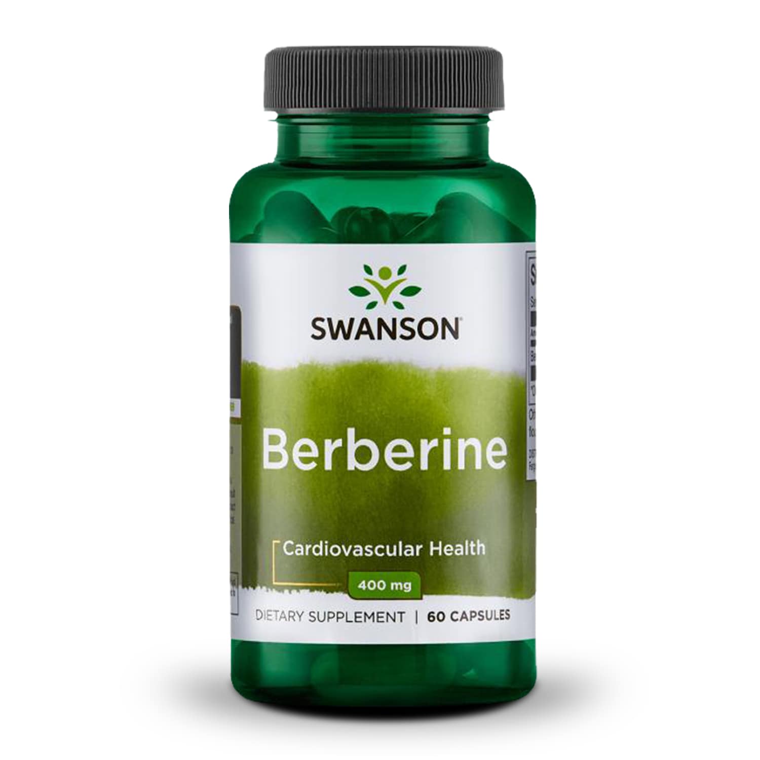 Swanson Berberine Capsules, 400 mg, 60 Count