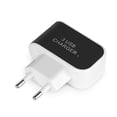 thumbnail image 4 of Injueey 3USB Cargadores de pared de teléfono móvil LED Dispositivo de carga inteligente Adaptador de reproductor de MP3 Teléfono y Comunicación Negro Enchufe de la UE, 4 of 6