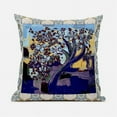 thumbnail image 4 of Tree Oil Duo Indoor/Outdoor Pillow with Removable Cover in Brown Green Yellow26x26, 4 of 6