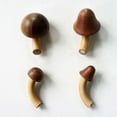 thumbnail image 6 of 8Pcs Wooden Mushroom Refrigerator Magnet Home Kitchen Refrigerator Magnet 3D Solid Wood Magnet Crafts Ornament, 6 of 6