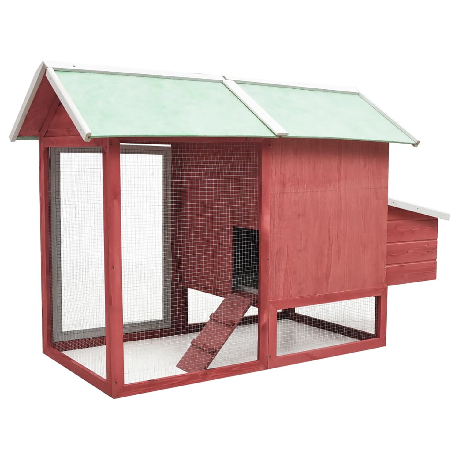 Pefilos 83" Large Rabbit Hutch, Outdoor Hen House with Tray and Climb Ramp, Wood Bunny Cage Chicken Coops Nesting Box for Small Animals, Gray Pefilos 83" Large Rabbit Hutch, Outdoor Hen House with Tray and Climb Ramp, Wood Bunny Cage Chicken Coops Nesting Box for Small Animals, Gray