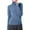 Blue, variant on Women's Round Neck Knit Sweater Long Sleeve Solid Color Slim Fit Sweatshirt Comfort Pullover Top For St Patricks Day Outfits,Size:M