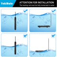 thumbnail image 3 of YukiHalu Aquarium Heater 50/100/200/300/500W with Protective Case, Fish Tank Heater, Temperature Adjustable, External Temperature Controller, LED Display, Used for 10/20/40/75/120 Gall, 3 of 8