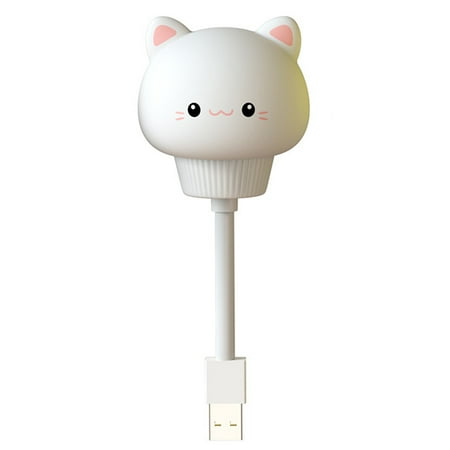 

Leadrop Voice Activated LED Night Light with Timer Mode Brightness Adjustable USB Plug-Play Cute Cartoon Shape Dimmable Bedside Lamp