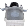 thumbnail image 7 of HEYDUDE Men Wally Stretch Canvas Slip-On Moccasins Light Grey, 9, 7 of 7