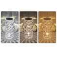 thumbnail image 3 of Yeacher Acrylic Waterdrop Table Lamp Desk Beside Light 16 Colors Changing/ Flash&Strobe&Fade&Smooth 4 Dynamic Modes, 3 of 8
