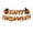 B, variant on Halloween Ghost Pumpkin Letter Banner, Happy Halloween Garland, Bunting Flags Outdoor for Front Porch Garden Decor 16.4 ft